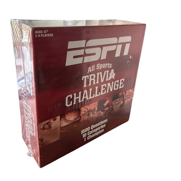 ESPN All Sport Trivia Challenge Board Game Tailgate Edition - Picture 2 of 7